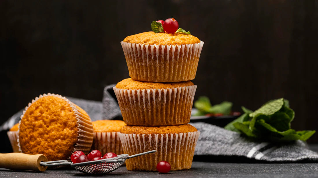 High Fiber Low Carb Muffins